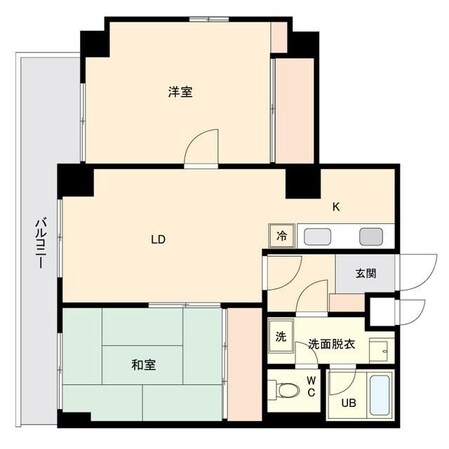 日神パレステージ東長崎の物件間取画像